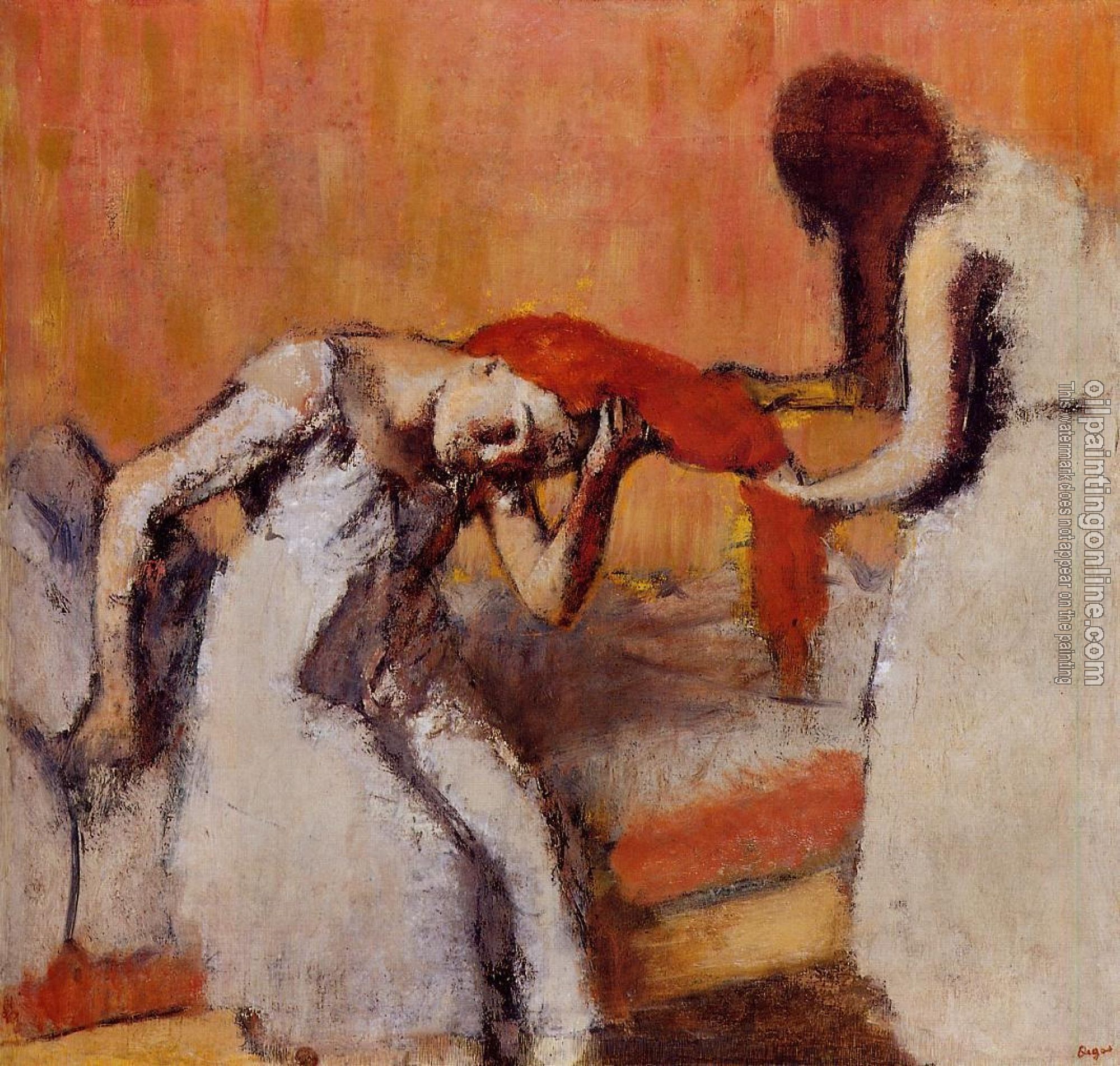 Degas, Edgar - Combing the Hair